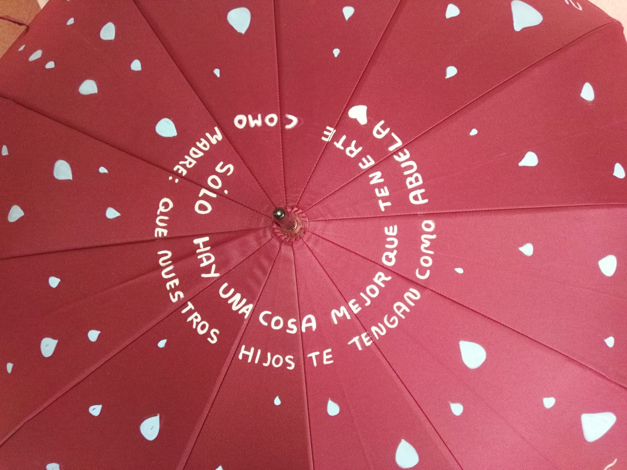 paraguas personalizado abuelas