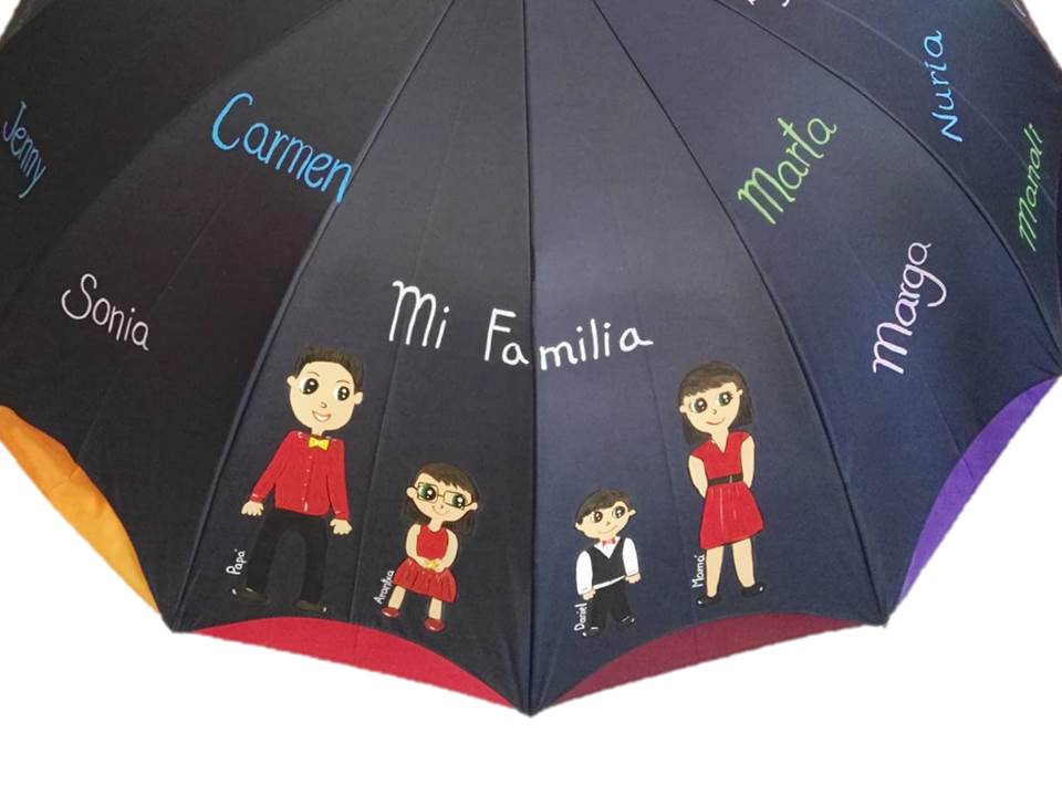 paraguas personalizados para madres