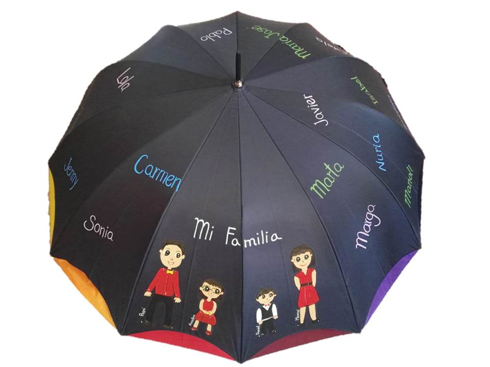 Regalo paraguas personalizado para mamas